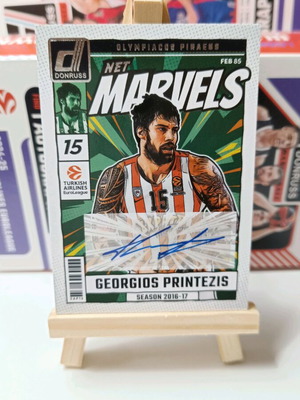Georgios Printezis Marvels 2024-25 Auto Card new