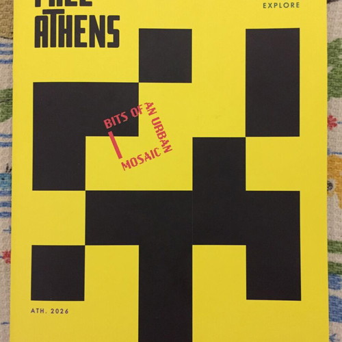Περιοδικό Free Athens σαν καινούργιο, στα Αγγλικά