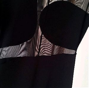 Σέξυ φόρεμα zara με διαφάνειες lartze