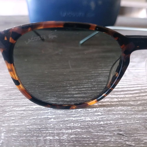 Vintage Lacoste sunglasses like new with case