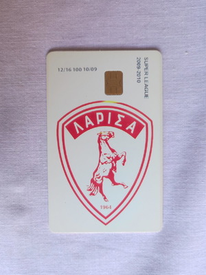 Larisa Telecard Super League 2009/10 like new, rare