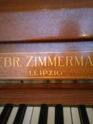 Πιάνο Gebr. Zimmermann σαν καινούργιο, γερμανικής κατασκευής