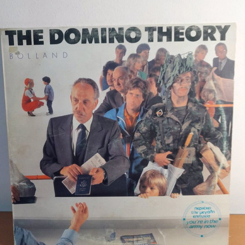 The Domino Theory Bolland vinyl used in good condition