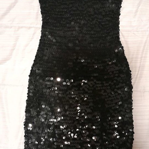 Zara evening dress like new, black with -  19,00 - Vendora.cy