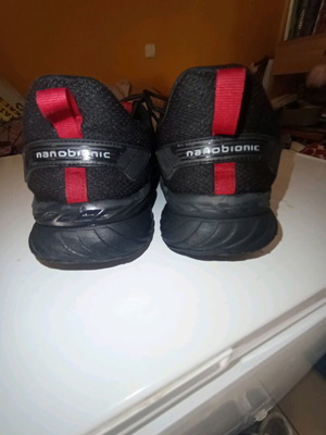 Fila Memory Zeke Nanobionic athletic shoes used, black, size 45