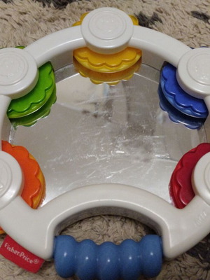 Βρεφικό παιχνίδι καθρέφτης ντέφι Fisher Price μεταχειρισμένο