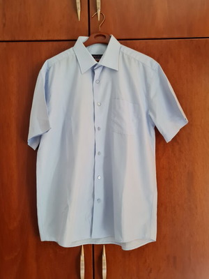Italian dress shirt Exclusive XL new, turquoise