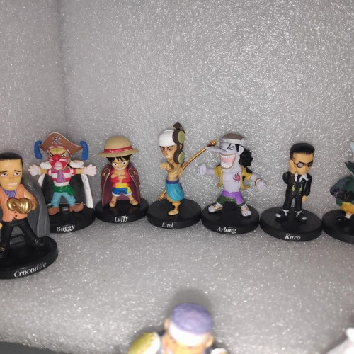 Σετ 12 φιγούρες One Piece anime, σαν καινούργιο