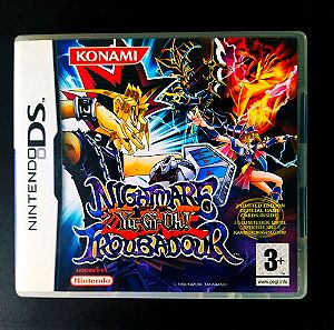 Yu-Gi-Oh Nightmare Troubadour. Nintendo DS games
