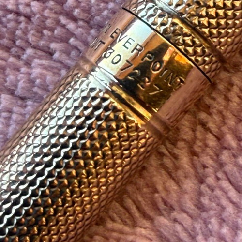 Gold pencil with 375 stamp, 9k gold, 1930, 18g