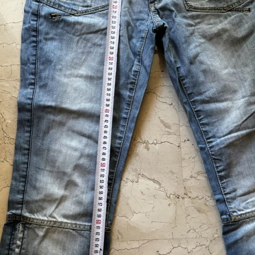 BSB cropped blue denim jeans, size M 38 10