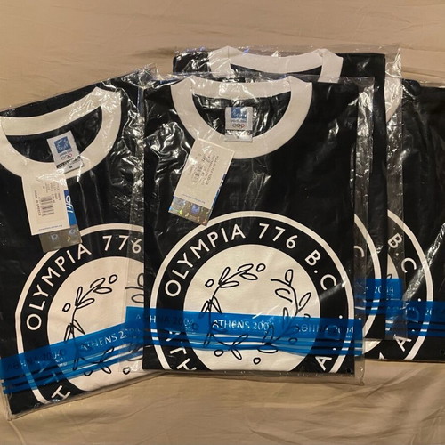 Athens 2004 memorabilia tshirt new, 3x Small