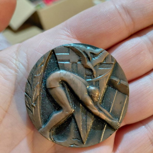 Collectible Water Polo Medal Barcelona 1967 like new