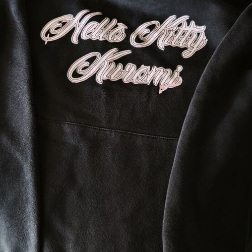 Black hoodie sweatshirt, size S