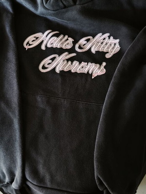 Black hoodie sweatshirt, size S