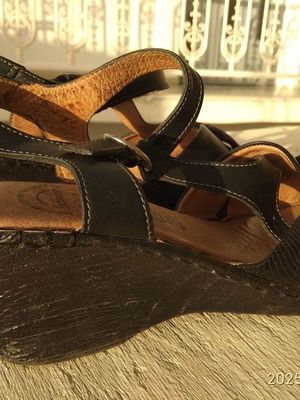 Boxer Air sandals used Greek made size 39 black