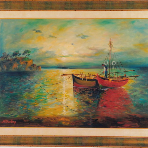 Canvas painting by artist Brikiny with exceptional elegance