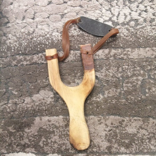 Wooden slingshot new, 2 available pieces
