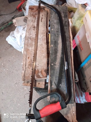 Bow saw used, 82 cm length