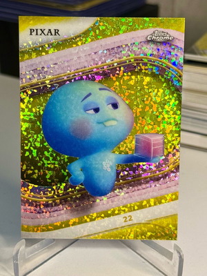 Topps Chrome Pixar συλλεκτική κάρτα 22
