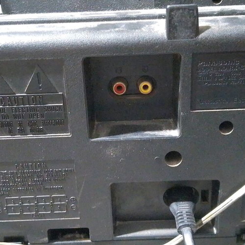 Panasonic Boombox 80s μεταχειρισμένο ραδιοενισχυτής με equalizer και bass boost