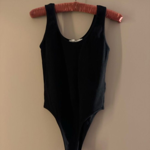 Vassia Kostara bodysuit size M like new, black