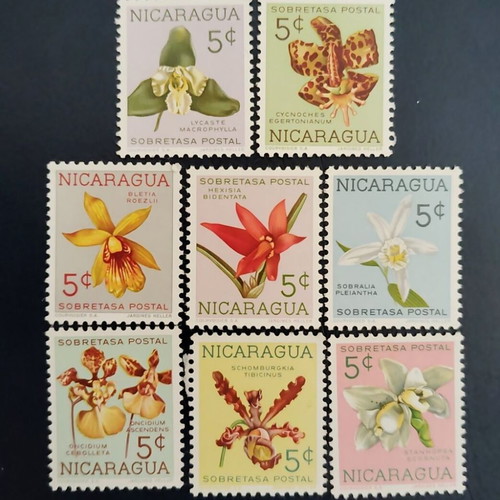 Nicaragua mint stamp set