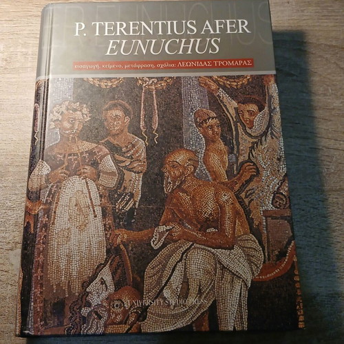 Eunuchus by Terentius, like new, Greek literature