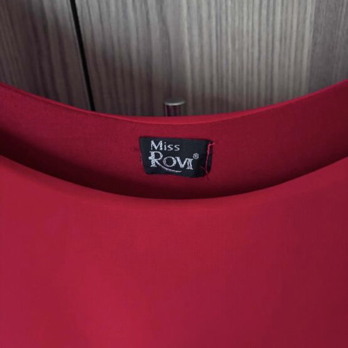 Plus Size Tunic Blouse Red like new