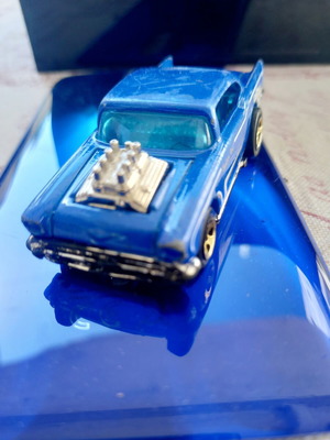 Hot Wheels '57 Chevy Custom Rod diecast car used