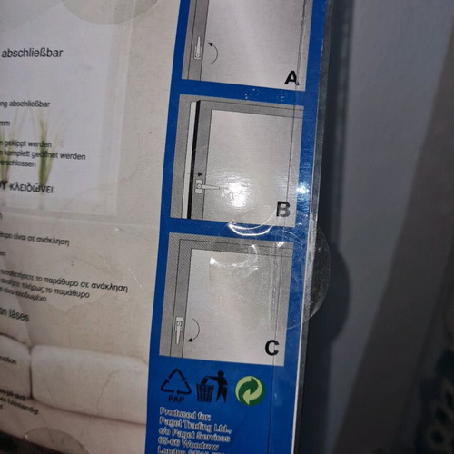 Window balcony door handle new with lock and 2 keys