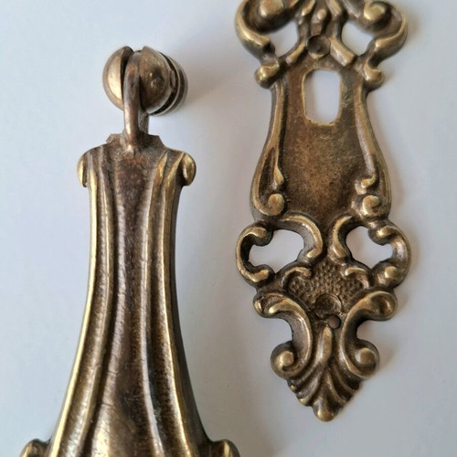 Vintage door handles new, 1960s-70s decade