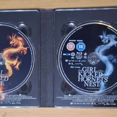 The Girl Who... Millennium Trilogy Blu-ray set, extended versions