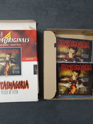 Phantasmagoria A Puzzle of Flesh PC game μεταχειρισμένο, Big Box 1996