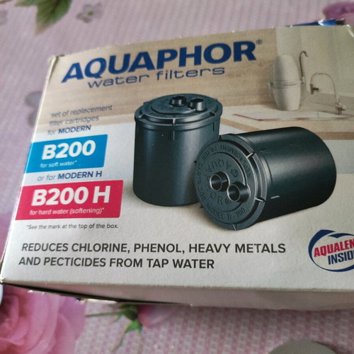 Aquaphor water filters new, set of 2 pieces