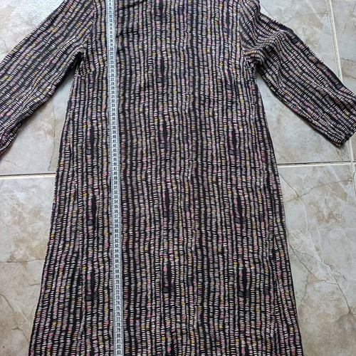 ICHI dress like new, multicolored, size M, 3/4 sleeves