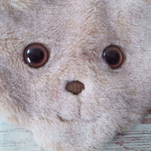 Vintage Steiff children's teddy bear shoulder bag used