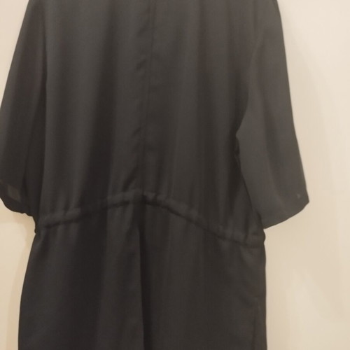 Maristel blue black shirt jacket like new, size 5XL