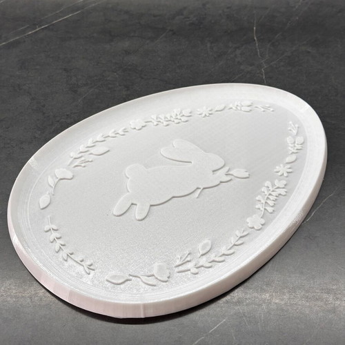 Easter oval decorative platter tray new