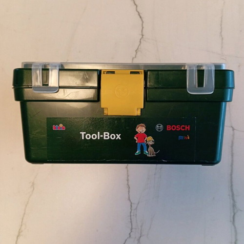 Tool box toy used with accessories