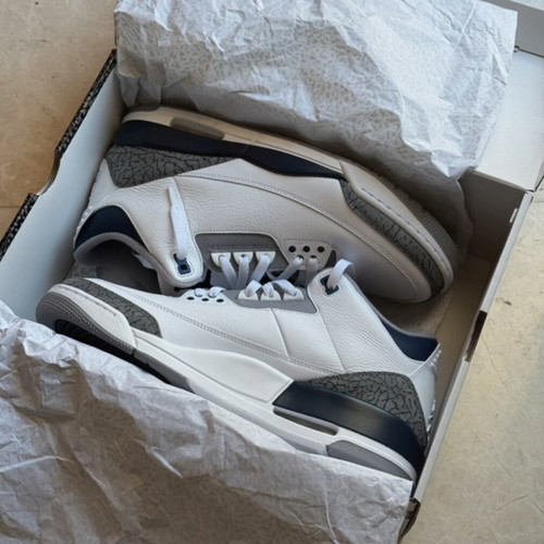 Jordan 3 Midnight Navy new, size 46
