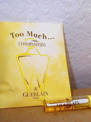 Винтидж парфюм Too Much от GUERLAIN употребяван, 2 мл