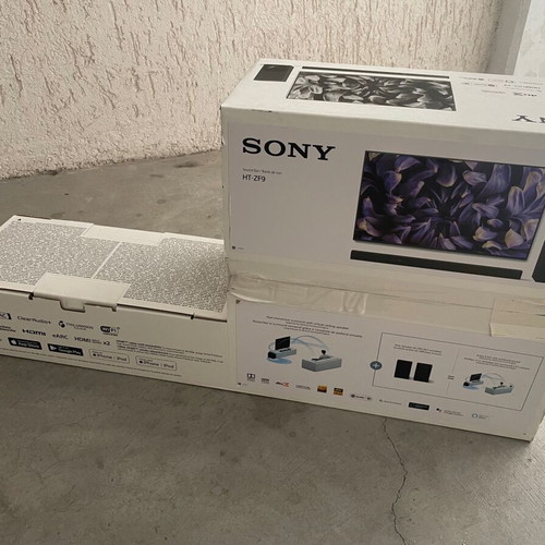 Sony HT-ZF9 Soundbar with Wireless Subwoofer like new, Dolby Atmos