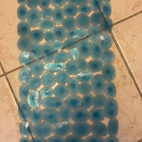 Bathmat non-slip bath mat new PVC pebble design
