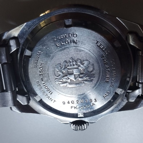 Elgin Treasure FK-272-A wristwatch, 350m, Japanese Domestic Market