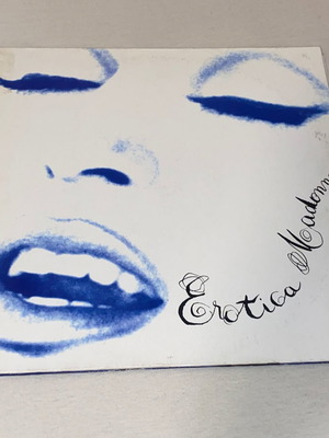 Madonna Erotica rare double vinyl LP from Germany with inserts