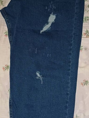 Men's blue jeans new, size XL