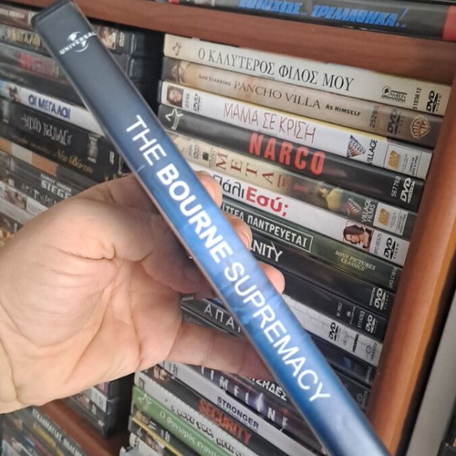 The Bourne Supremacy DVD used, action adventure with subtitles