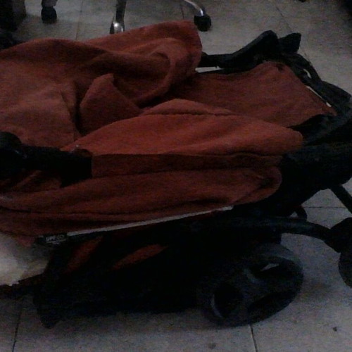 Baby stroller used for walks