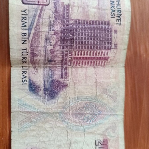Turkish banknotes authentic, like new